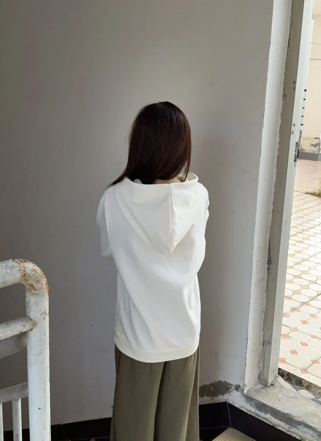 Louis Vuitton/Louis Vuitton 25Fw 3D letter patch hooded sweatshirt